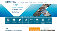 Desktop Screenshot of megasul.com.br